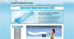 Desktop Screenshot of andthanks2u.com